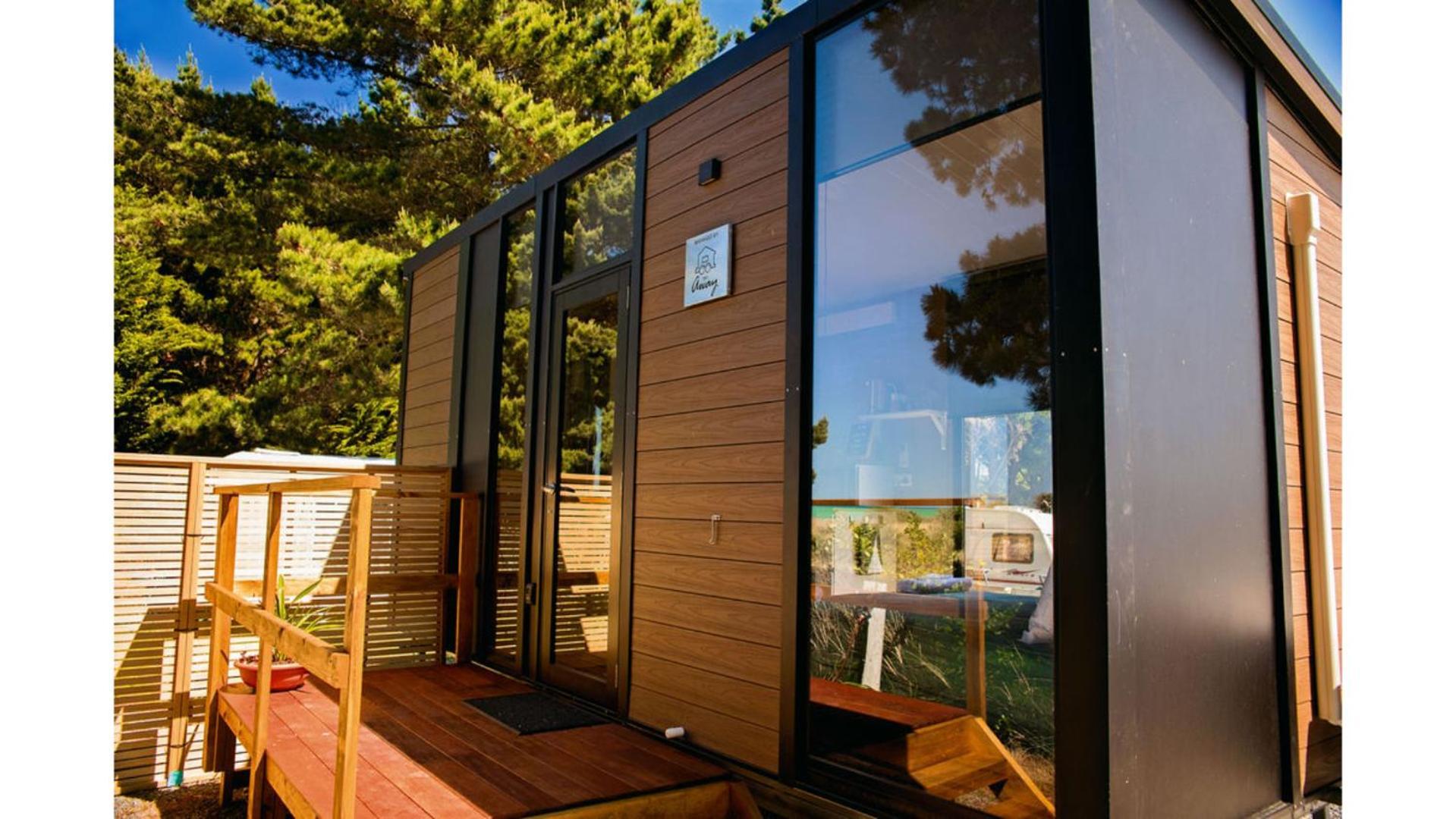 Villa Pacific View By Tiny Away à Leithfield Extérieur photo